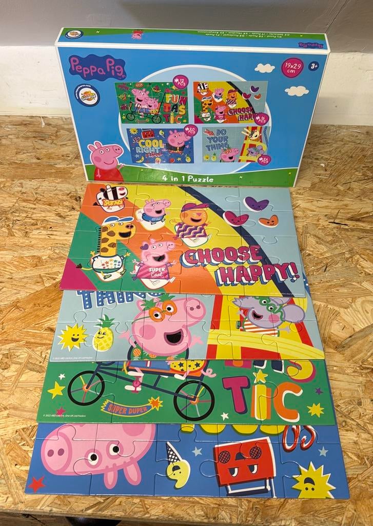 Puzzel peppa big, Kinderen en Baby's, Speelgoed | Kinderpuzzels, Ophalen, Zo goed als nieuw