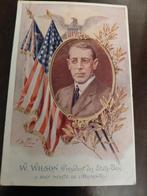 W.  WILSON  28e  PRESIDENT VAN AMERIKA  1913 tot 1921, Ophalen of Verzenden, Zo goed als nieuw, Buitenland, Kaart, Foto of Prent