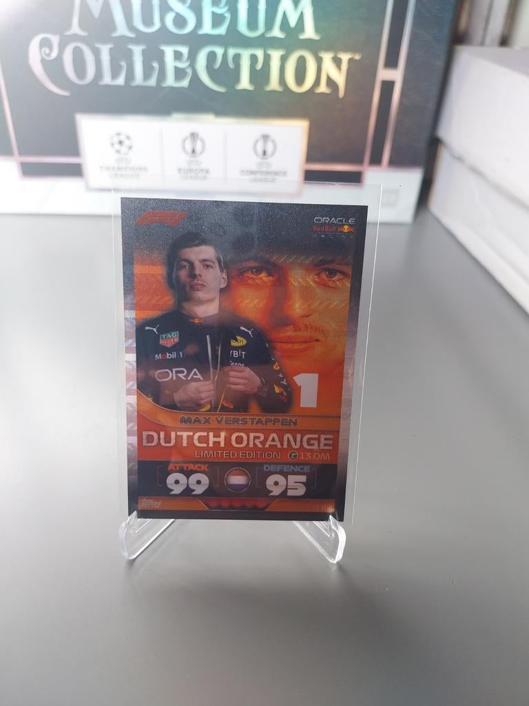LE3UR Max Verstappen Topps Turbo Attax 2022, Hobby en Vrije tijd, Stickers en Plaatjes, Ophalen of Verzenden, Zo goed als nieuw