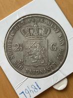 Zilveren 2½ Gulden Koning Willem II 1846, Postzegels en Munten, Munten | Nederland, Zilver, Ophalen of Verzenden, Losse munt, 2½ gulden