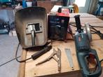 Lasapparaat en haakse slijper., Doe-het-zelf en Verbouw, Gereedschap | Lasapparaten, Ophalen, Gebruikt, Minder dan 150 ampère