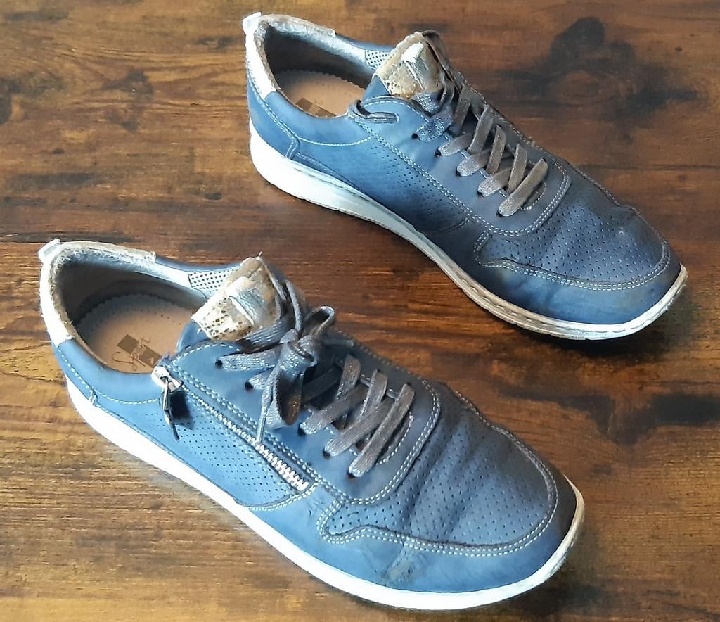Luftpolster dames sneaker maat 6 1/2 = 40, Luftpolster, Blauw, Ophalen of Verzenden, Sneakers of Gympen