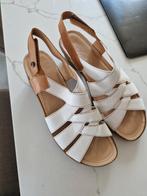 HARTJES sandalen wit en bruin maat 42. Nieuw, Ophalen of Verzenden