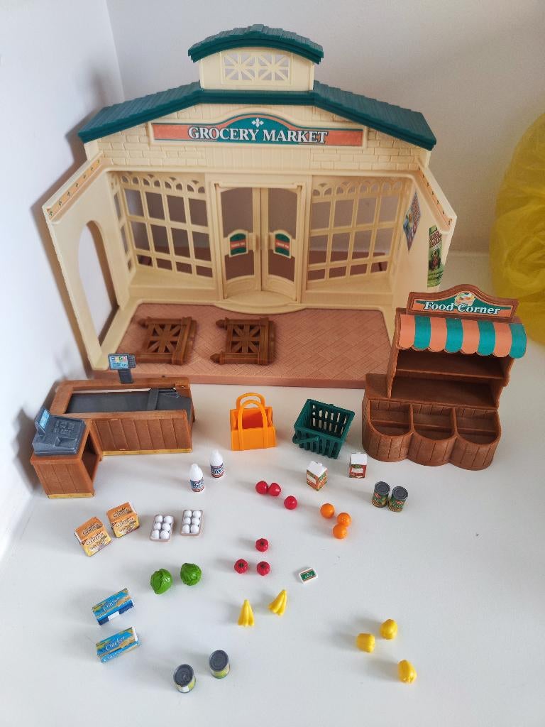 Sylvanian Familie supermarkt 5315, Ophalen of Verzenden, Zo goed als nieuw, Poppenhuispop
