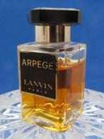 Mini - LANVIN - Arpege - 7,5ml - p - 4,8cm, Ophalen of Verzenden, Gebruikt, Miniatuur, Gevuld