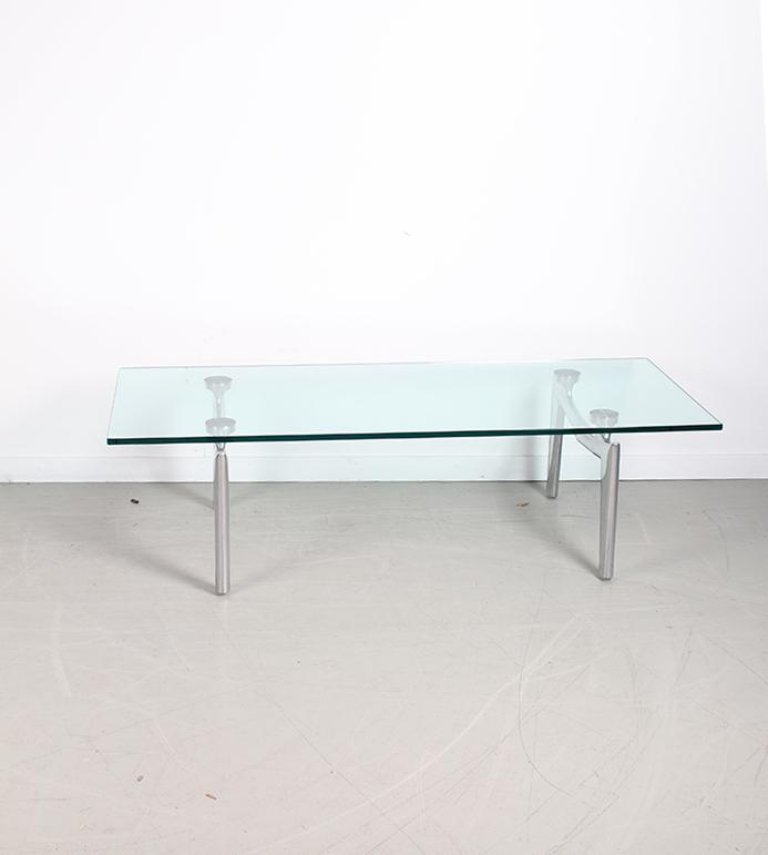 1x Leolux Farandole Tafel Transparant Glas, Niet ingevuld, Minder dan 45 cm, Ophalen of Verzenden, 75 cm of meer