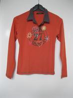 Oranje polo/t-shirt Spiritueel maat s/m, Kleding | Dames, T-shirts, Maat 38/40 (M), Verzenden, Spiritueel, Oranje