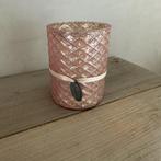 Riverdale waxinelicht, roze, theelichtje, Ophalen of Verzenden, Zo goed als nieuw, Overige materialen, Minder dan 25 cm