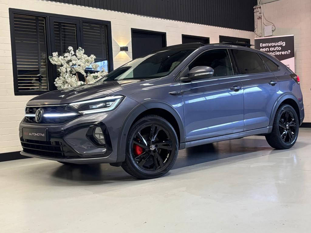 Volkswagen Taigo 1.5 TSI R-Line Cam|Pano|Beats|IQ-light|Ledb, Auto's, Volkswagen, Stof, Zwart, 4 cilinders, 150 pk