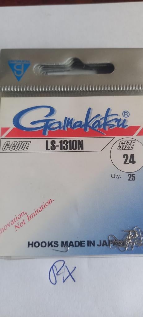 Gamakatsu Witvis Haken en Onderlijn Boekjes (88st.), Haak, Gamakatsu, Nieuw, Ophalen of Verzenden