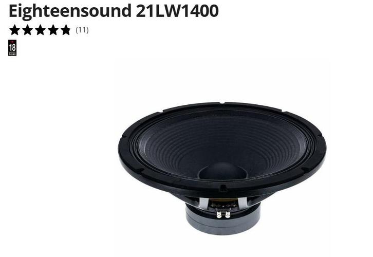 18sound 21inch subwoofer, Audio, Tv en Foto, Luidsprekers, Zo goed als nieuw, Subwoofer, 120 watt of meer, Overige merken, Ophalen