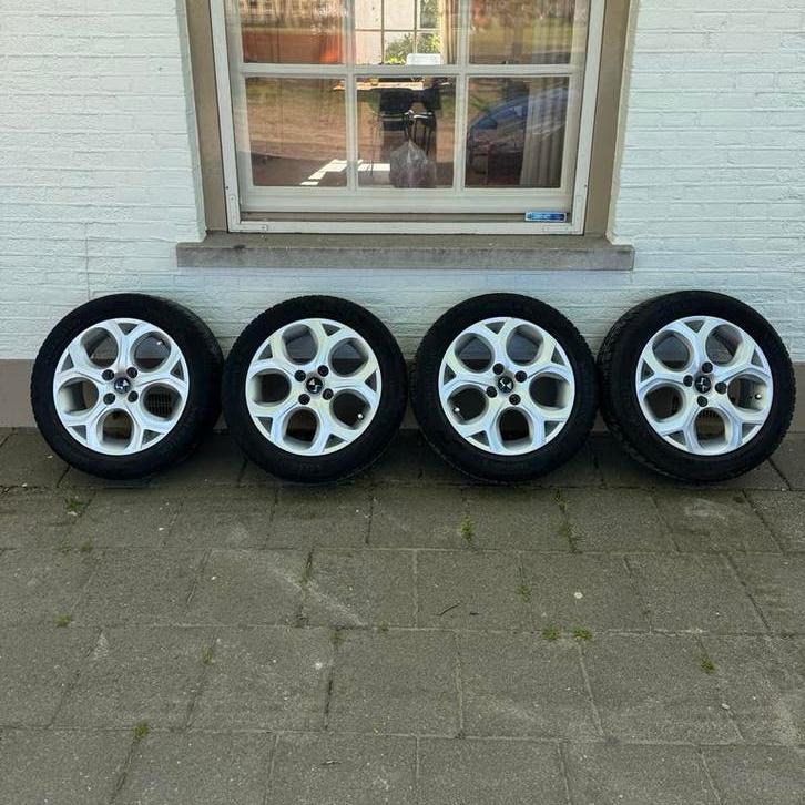 16 inch citroen c3 - ds3 velgen Vredestein all season banden, Auto-onderdelen, Banden en Velgen, Ophalen, Gebruikt, 16 inch, Banden en Velgen