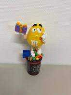 M&M's Dispenser Geel met Cadeautje - Limited Edition, Ophalen of Verzenden, Zo goed als nieuw