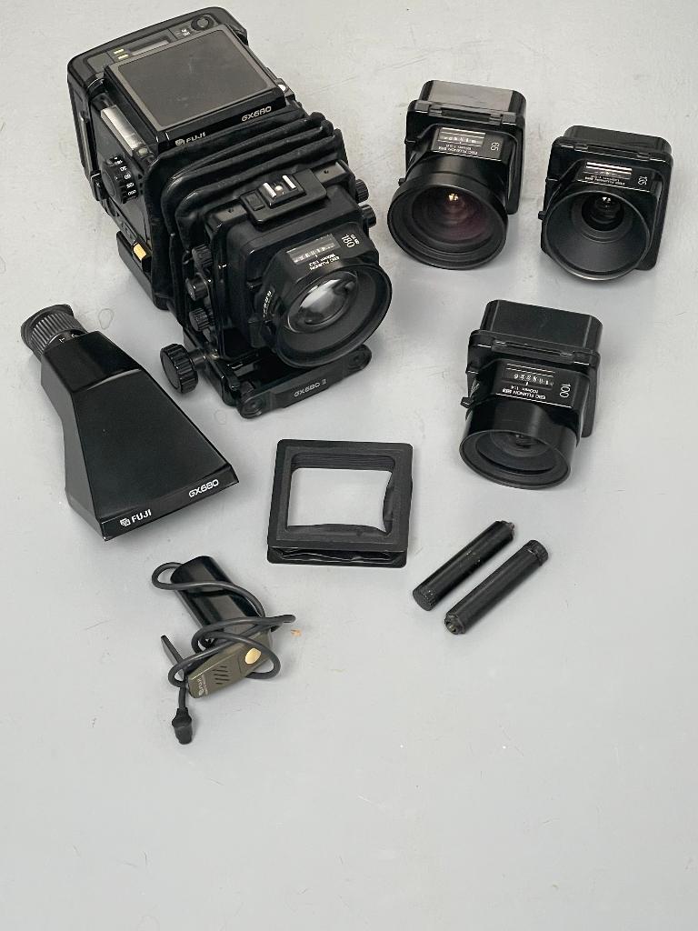 Fujifilm GX680 II met lenzen, Ophalen, Gebruikt, Spiegelreflex, Fuji
