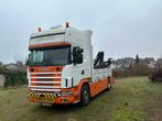 2001 Scania GB4X2/6 Vrachtwagen + Kraan, Auto's, Scania, Overige brandstoffen, Bedrijf, Te koop