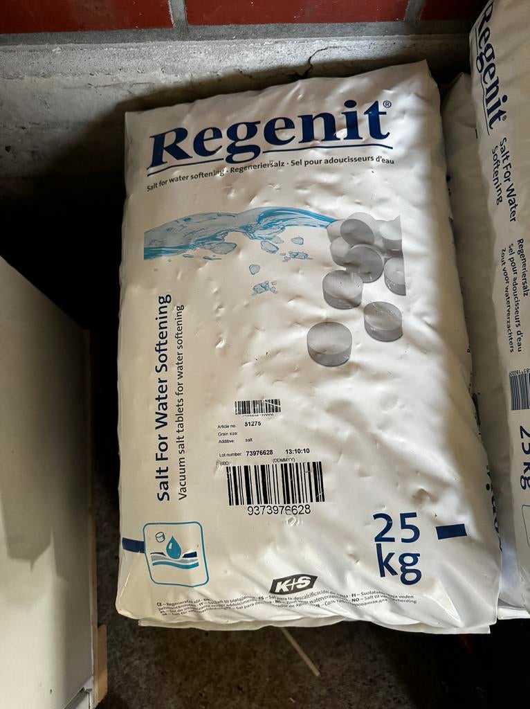 Regenit onthardingszout waterontharder, Ophalen, Zo goed als nieuw