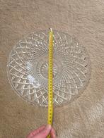 Kristallen fruitschaal, Huis en Inrichting, Ophalen of Verzenden, Zo goed als nieuw, Rond, Glas