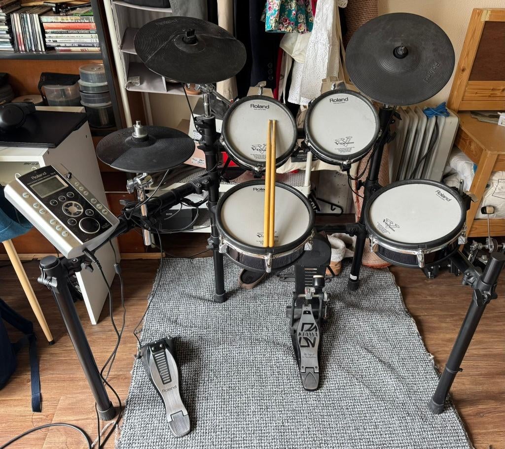 Roland TD-9 drumstel, Ophalen, Zo goed als nieuw, Roland