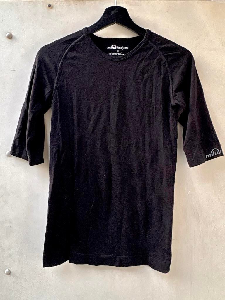 Miha Bodytec sporttop zwart maat S TENCEL Spandex LYCRA zgan, Zwart, Ophalen of Verzenden, Maat 36 (S), Fitness of Aerobics