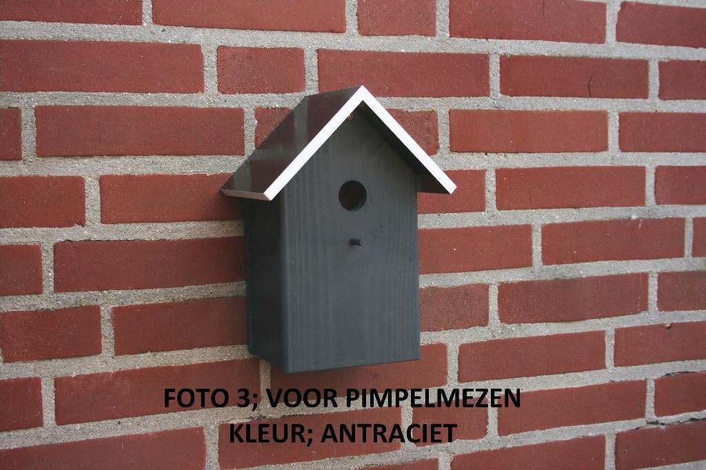 Houten vogelhuisjes - nestkastjes – nestkastje - nestkast, Ophalen of Verzenden, Nieuw