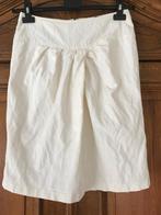 Van der Mark (Purdey): grappig rokje maat S, Wit, Knielengte, Maat 36 (S), Gedragen