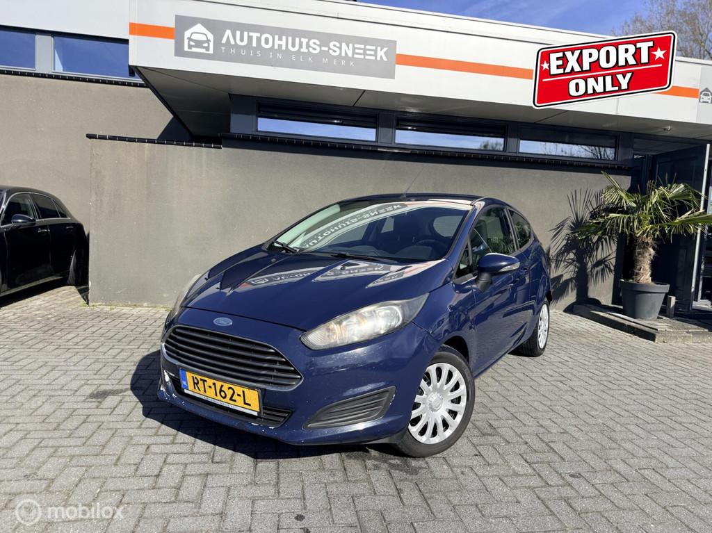 Ford Fiesta 1.0 EcoBoost Titanium, Auto's, Voorwielaandrijving, Euro 5, 101 pk, Blauw