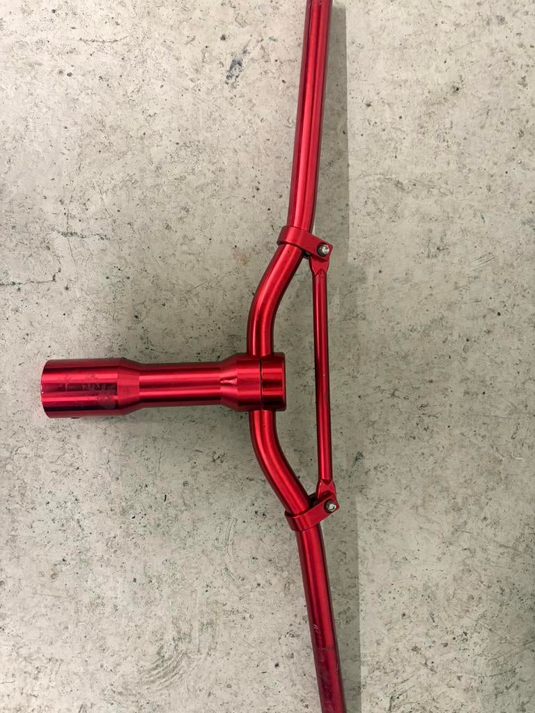 Race stuur scooter booster zip runnen typhoon earox, Ophalen, Zo goed als nieuw, Hout