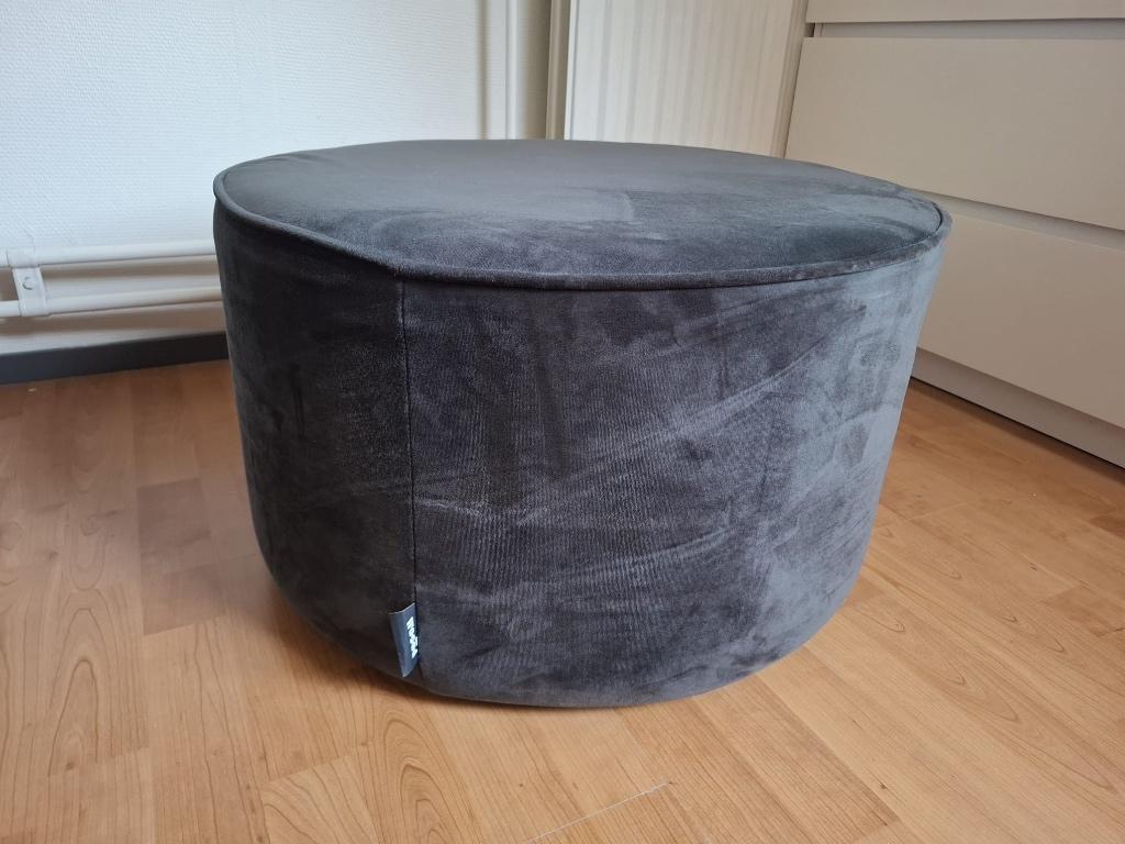 Poef van Woood, Ophalen, Rond, Minder dan 50 cm, Zo goed als nieuw