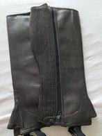 Bruin Lederen chaps extra kuitwijdte van fuller fillies., Dames, Ophalen of Verzenden, Schoeisel, Nieuw