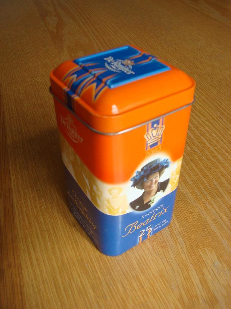 Blik De Ruijters Koningin Beatrix., Verzamelen, Ophalen of Verzenden, Zo goed als nieuw, Overige