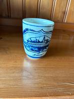 Delfts blauw 'Erasmus' beker - Vintage scheepsdecor, Ophalen of Verzenden
