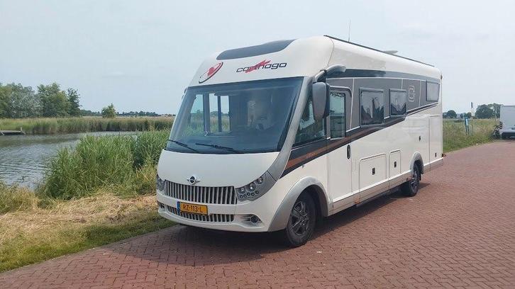 Carthago Chic E-Line 51 2017 Automaat 48.000 km  Reis klaar, Caravans en Kamperen, Campers, Particulier, tot en met 5, Integraal