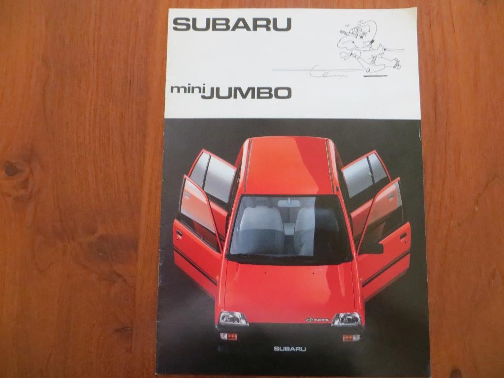 Subaru Mini Jumbo (1988), Boeken, Ophalen of Verzenden, Nieuw, Overige merken
