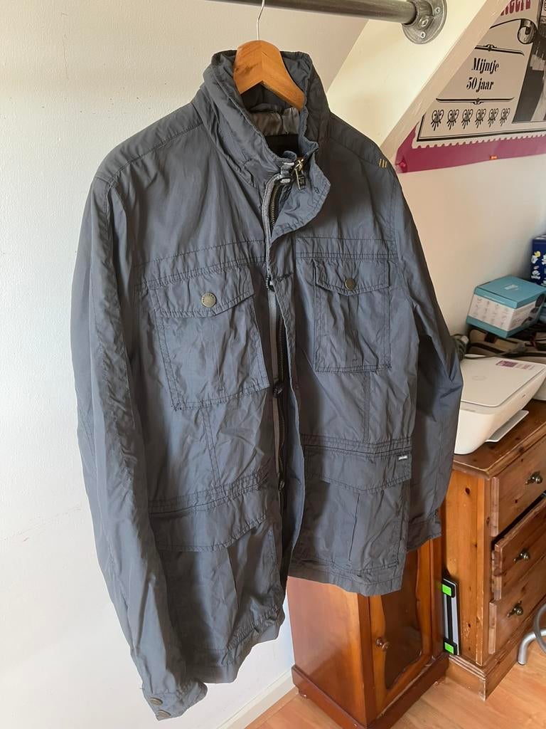 Vanguard heren zomerjas maat L, Ophalen of Verzenden, Zo goed als nieuw, Maat 52/54 (L), Grijs