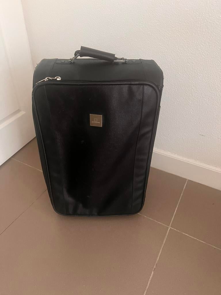 Leren koffer, Ophalen, Zo goed als nieuw, Leer