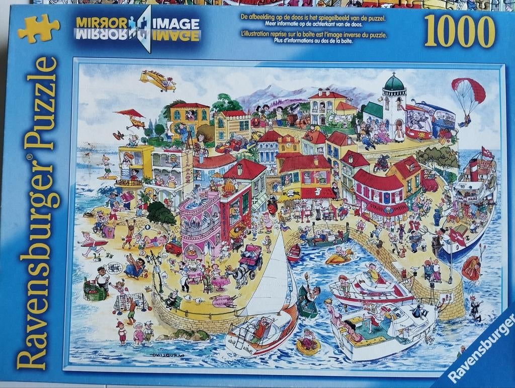 Ravensburger puzzel mirror1000 stukjes, Ophalen, 500 t/m 1500 stukjes, Zo goed als nieuw