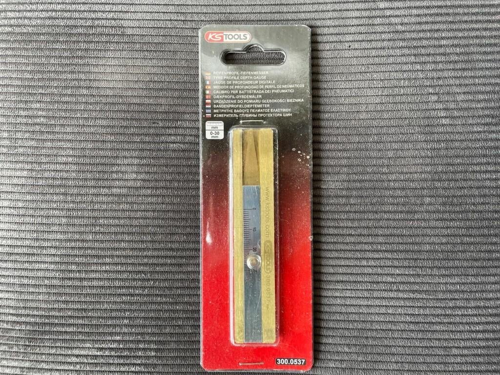 KS Tools 300.0537, Bandenprofieldieptemeter, 0-30mm