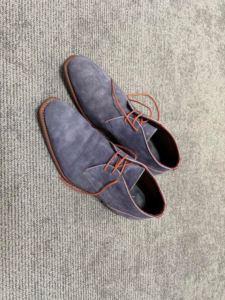 Te koop halfhoge schoen Floris van Bommel maat 6, Kleding | Heren, Schoenen, Blauw, Ophalen of Verzenden, Zo goed als nieuw, Veterschoenen