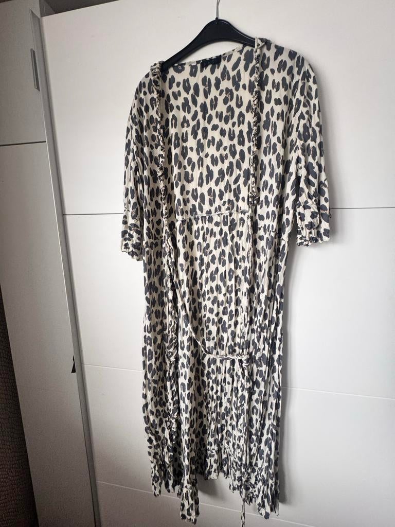 Wikkeljurk van Bindi maat L/XL, Kleding | Dames, Zwart, Maat 46/48 (XL) of groter, Ophalen of Verzenden, Knielengte