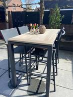 Tuinbarset Bellagio, Ophalen, 4 zitplaatsen, Teakhout, Zo goed als nieuw