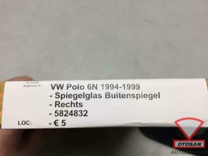 vw polo 6n 1994 1999 spiegelglas spiegel glas rechts nieuw!, Auto-onderdelen, Spiegels, Volkswagen, Volkswagen AG, Nieuw, Berliner Ring 2
38440  Wolfsburg, DE
