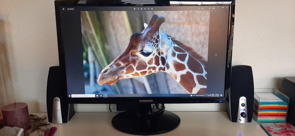 Samsung monitor, Computers en Software, Monitoren, Ophalen, HDMI, Full HD, Zo goed als nieuw