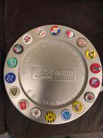 Voetbal bord met magneten emblemen, Ophalen of Verzenden, Zo goed als nieuw, Buitenlandse clubs, Poster, Plaatje of Sticker