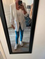 Witte oversized blazer Zara - Maat S, Wit, Ophalen of Verzenden, Jasje, Maat 36 (S)