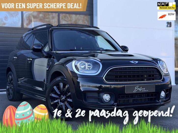 Mini Countryman 1.5 Cooper Chili Pano|Org NL|Automaat|Black, Auto's, Mini, Bedrijf, Te koop, Countryman, ABS, Airbags, Airconditioning