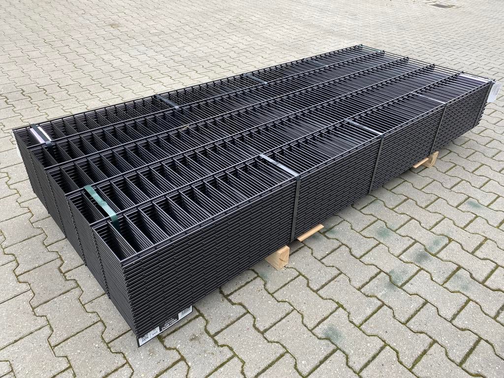 40 meter dubbelstaafmat hekwerk, hoogte 100 centimeter!, Ophalen, S, Nieuw, Dubbelstaafmat hekwerk