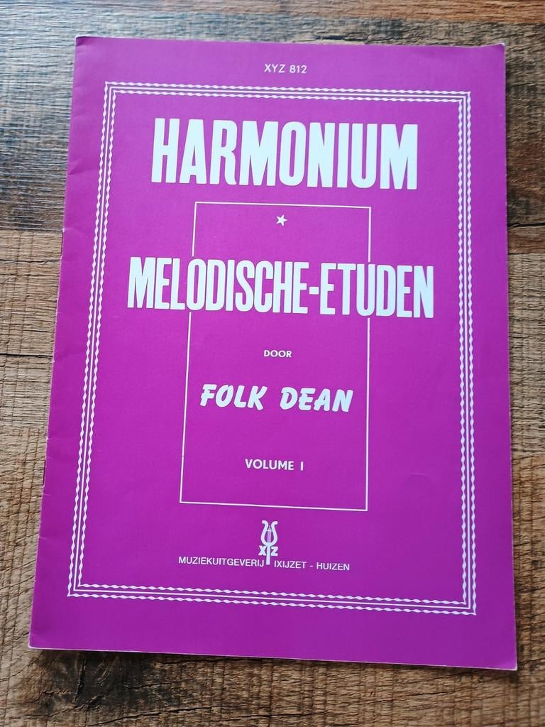 Folk Dean - Methodische Etuden - Deel 1, Muziek en Instrumenten, Bladmuziek, Ophalen of Verzenden, Gebruikt, Les of Cursus, Populair