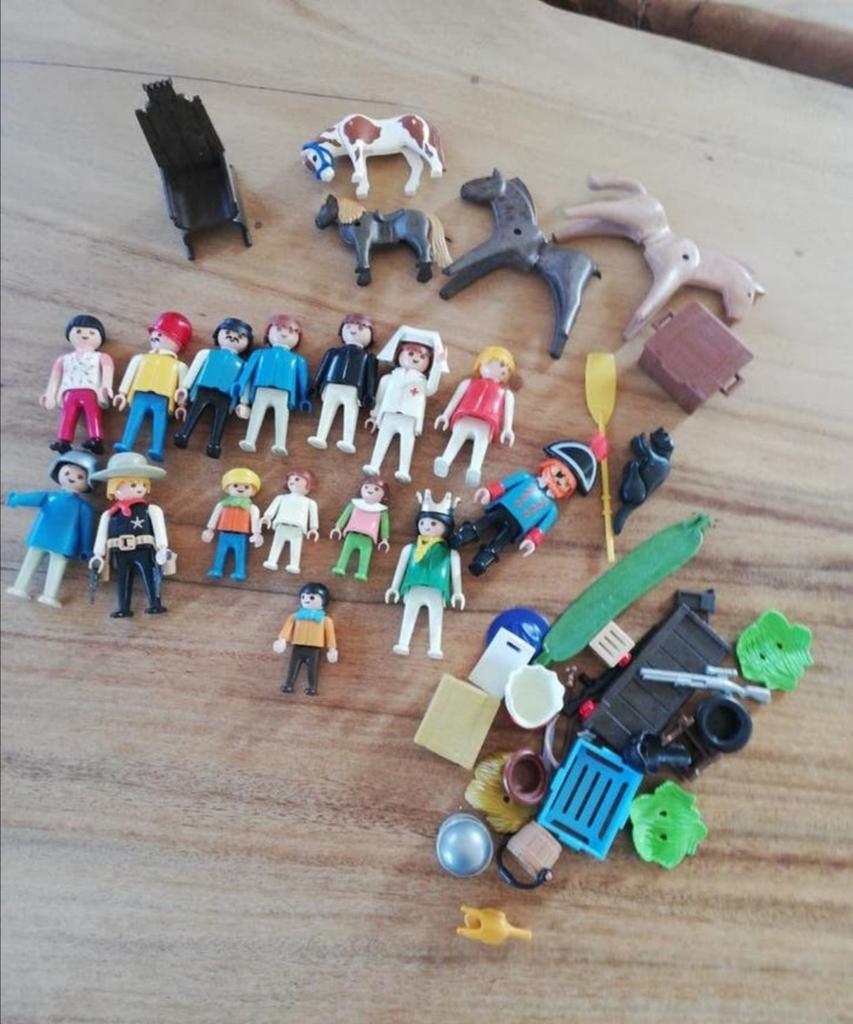 Collectie playmobil poppetjes, coaching /familie opstelling, Kinderen en Baby's, Speelgoed | Playmobil, Ophalen of Verzenden, Zo goed als nieuw