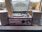 Platenspeler met CD en radio functie, Gebruikt, USB-aansluiting, Platenspeler, Ophalen