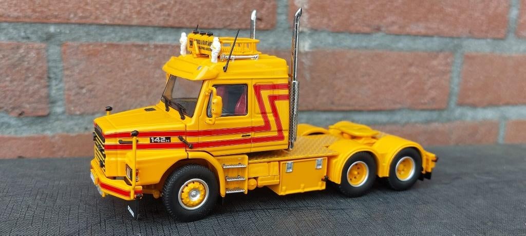 Tekno Scania 2-serie Torpedo 6x2 Kranjanst AB, Hobby en Vrije tijd, Modelauto's | 1:50, Coldenhovelaan De Lier, Zo goed als nieuw
